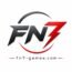 FN7 Game esports style logo for online real money gaming website